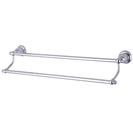 Kingston Brass English Vintage 18" Dual Towel Bar, Chrome BA797318C